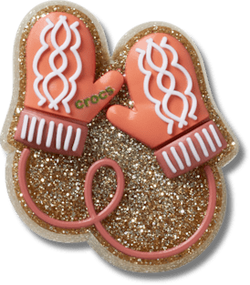 Glitzer Rosa Mittens