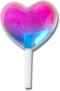 Jelly Herz Lollipop