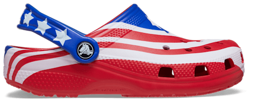 Kinder’ Classic American Flag Clog