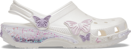 Kinder Classic Schmetterling Sparkle Shaker Clog