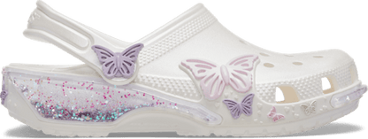 Kinder Classic Schmetterling Sparkle Shaker Clog