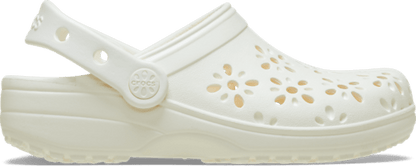 Kinder Classic Floral Cut-Out Clog