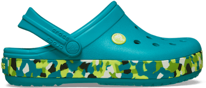 Kinder Crocband Glow Confetti Band Clog