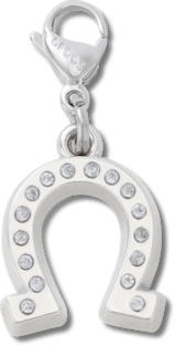 Lucky Silber Horseshoe Anhänger