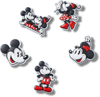 Mickey and Minnie Mouse Classic 5er-Pack