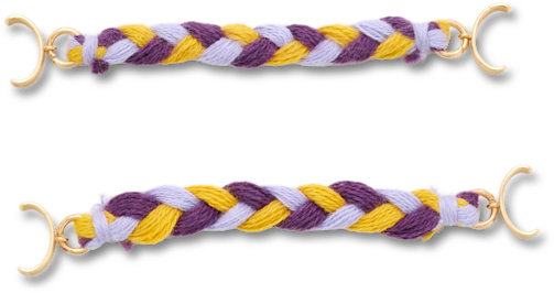Multi Woven Sandale Kette 2 Pk