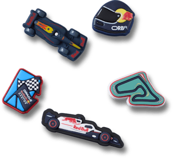 Oracle Rot Bull Racing Crocs 5er-Pack Jibbitz