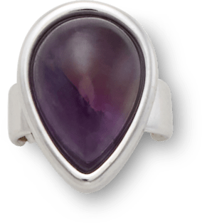 Pear Shape Stone Sandale C Anhänger
