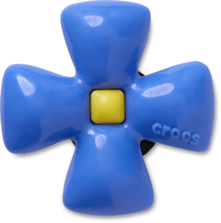 Neu Puffy Blau Blume