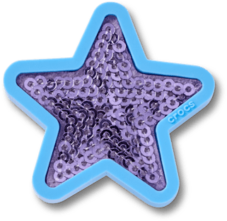 Neu Lila Sequin Star