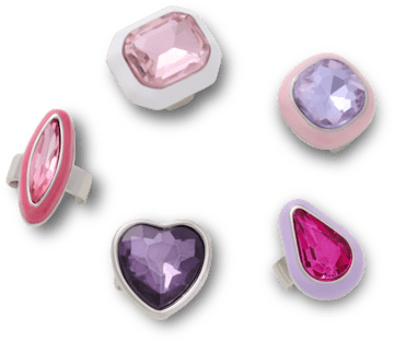 Sandale C Anhänger Multi Gems 5er-Pack