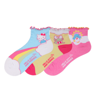 Kinder’ Sanrio® Crocs Socken 3er-Pack