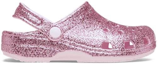 Kleinkind Classic Chunky Glitzer Clog