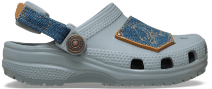 Kleinkind Classic Denim verstellbar Backstrap Clog