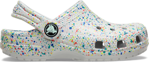 Kleinkind Classic Glow Paint Splatter Clog