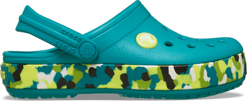Kleinkind Crocband Glow Confetti Band Clog