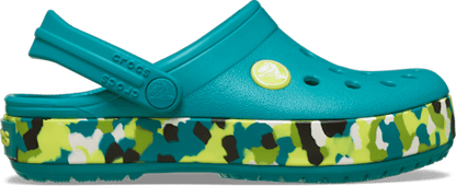 Kleinkind Crocband Glow Confetti Band Clog