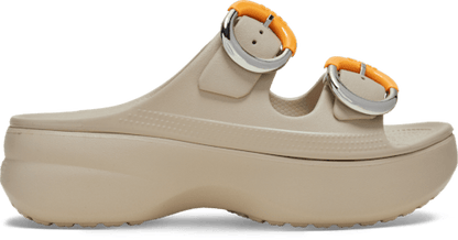 Damen Saturday Platform Dipped Schnalle Sandale