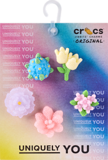 Neu Perlenbesetzt Flowers 5er-Pack